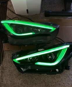 Q60 RGB LED headlight