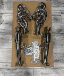 Shorty headers + Resonated testpipes