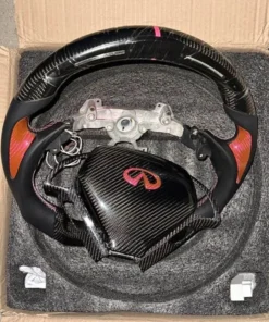 Infiniti g35/g37 2008+ carbon fiber led steering wheel
