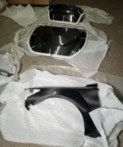 Q50 carbon fiber fender hood trunk