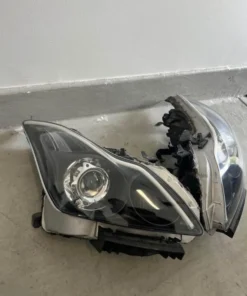 G37 custom headlights Black housing