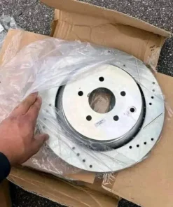 Q60/Q50 sport cross drilled rotors