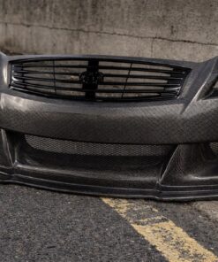 IPL style full honeycomb carbon fiber front bumper G37 coupe