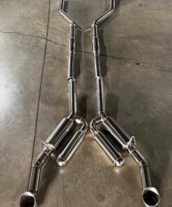 Fully custom Hall Built Performance Cat Back Exhaust for Infiniti Q50 3.0t.